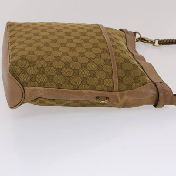 GUCCI GG Canvas Shoulder Bag Brown 109097 Auth 49074 - Picture 3 of 16